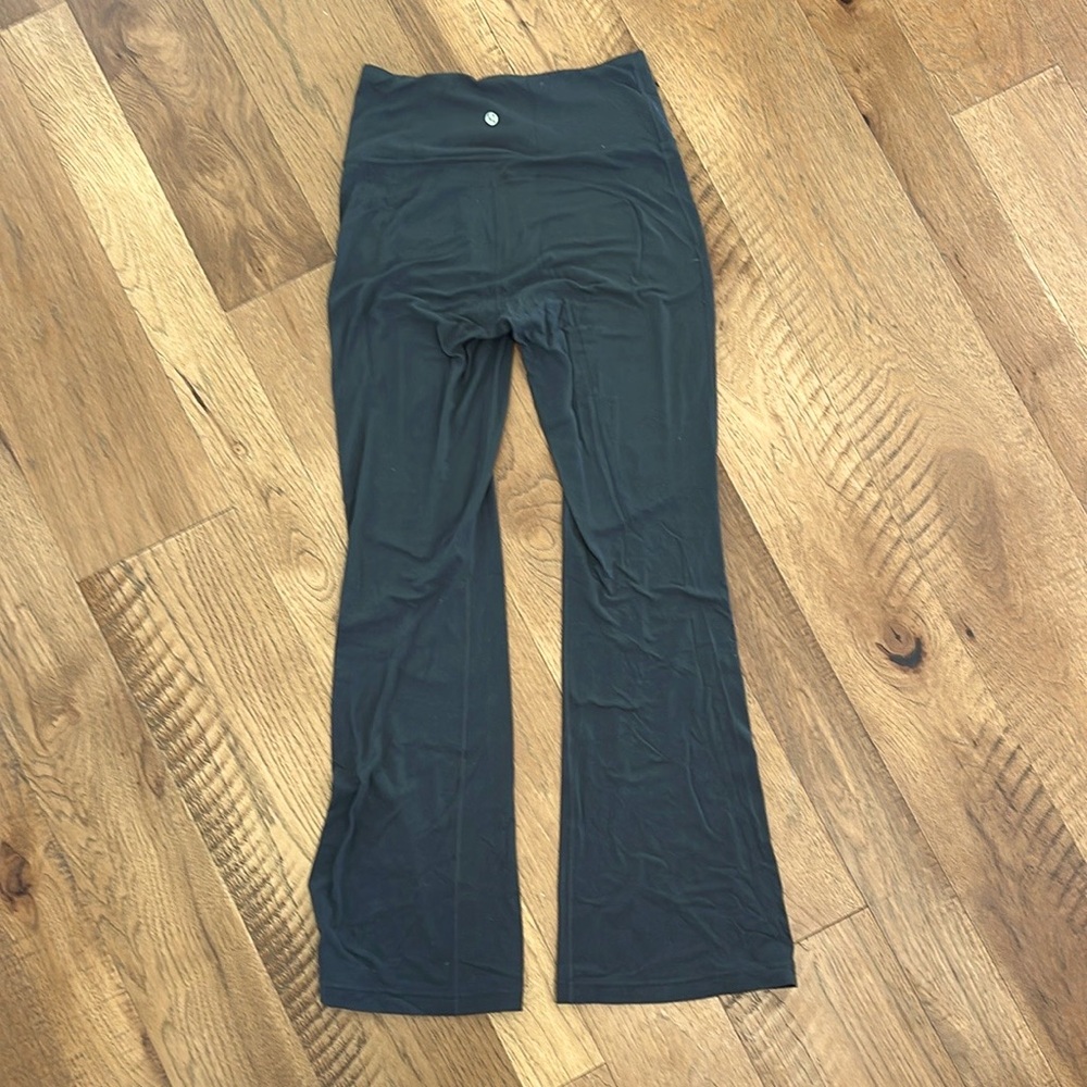 High-Waisted graphite gray Lululemon align flare leggings size 8